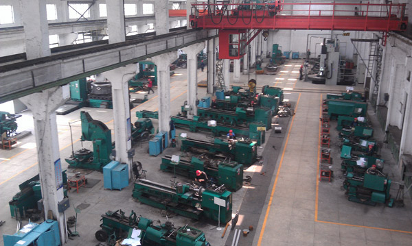 金工車間一角 金工車間一角